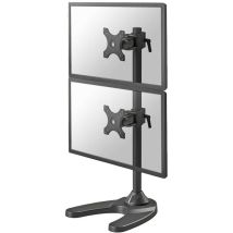 Neomounts Piedistallo Per Monitor Fpma-d700ddv 2 Display: (s) 25,4 Cm (10) - 68,6 Cm (27) Nero Regolabile In Altezza,