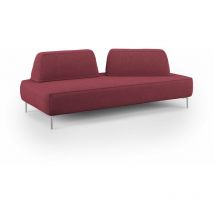 Divani.store - Newton Canapé modulable avec dossier amovibles T07 212 cm rouge