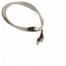 Nexans - N101.2A9CG - Cable divisor u/ftp 1m - LANmark-7 GG45 lszh - gris