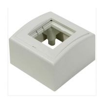 Nexans - N200.116 Caja de superficie LANmark estilo ue 45x45mm blanco