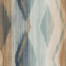 Next - abstract ikat orange Vliestapete 10mx52cm