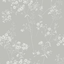 Next - leaf Grau Vliestapete 10mx52cm