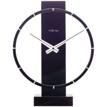 Nextime - Tisch- Wanduhr Carl Small 34 x 27 cm schwarz Wanduhren