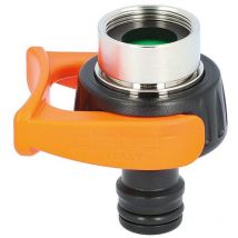 8587 robinet de fontaine a' prise de connexion rapide 3/4 avec adaptateurs pour cuisine salle de bain - Claber