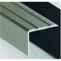 Nez-de-marche striéalutitane25x20x2500mm - Romus