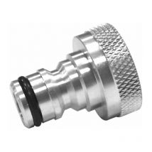 Nez de robinet laiton nickelé Capvert Filetage 26 x 34 mm