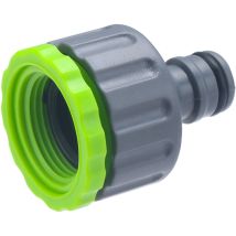 Nez de robinet automatique + réduction plastique Aroz Femelle 26x34 (1') + réduction 20x27 (3/4)
