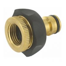 Capvert - Nez de robinet avec adaptateur - Rubbery Filetage 15 x 21 - 20 x 27 mm - Brochable
