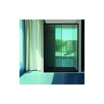 Samo - Nicchia doccia scorrevole a 2 ante cristallo 6 mm business cm 97-101 / apertura cm 38