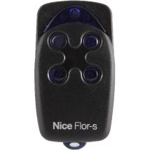 Flo4R-S | Gate and garage door remote - Black - Nice