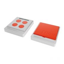 Nicehome - Télécommande nice home ECCO5 (blanche et orange)