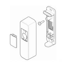 SPCG010900 Ensemble plastique Paire de photocellules Epsax Pièce de rechange d'origine NICE SPCG010900