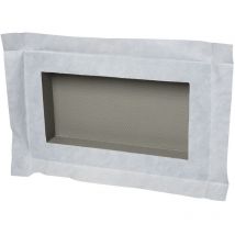 U-tile - Niche de douche à carreler - format intérieur 40 x 20 cm - 5,5 cm de profondeur