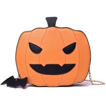 Niche conçue, sacs d'Halloween, sacs banane polyvalents à la mode, sacs pour femmes mignons, personnalisés et créatifs noirs