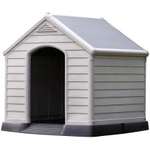 La Maison Du Jardin - Niche Pour Chien - 95x99x99h Beige