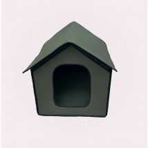 Niche pour Chien Exterieur Maison pour Chat Étanche Cabane Chat Exterieur Hiver pour Animaux de Compagnie Abri Ecologiques Pliable pour