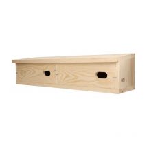 Nichoir double en bois pour martinets, haute qualité