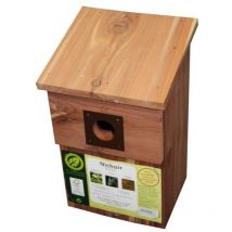 Nichoir Mésanges Charbonnières en red cedar