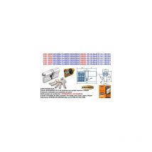 DS-1530x30 R-15 Anti-Bumping-Nickel-Sicherheitszylinder - Ezcurra