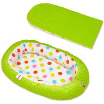 Nid d'ange - nid d'ange - 0-8 mois - 82x54cm - pois printaniers - vert