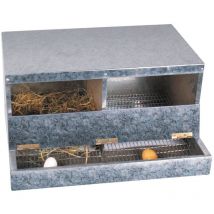 Chick'a - Pondoir 2 compartiments, 63 x 45 x 35cm