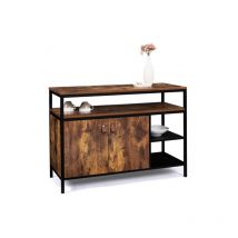 Niedriges Sideboard mit 2 Türen 100 cm chicago Industriedesign