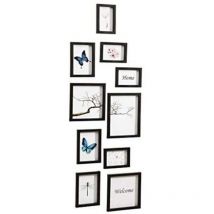 Nielsen - Design Kit de 10 cadres, noir Cadre interch.,plastique 8999176