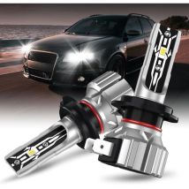 Niemals verwendet] H7-LED-Lampe, Hi/Lo-Beam-H7-LED-Scheinwerfer, 60 w 6000 k weiße Scheinwerfer für Auto und Motorrad, automatische Ersatzlampen für