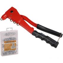 Nietzange Nieten Zange mit 120 teiligem Blindnieten Sortiment 2,4-4,8mm