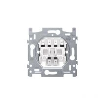 Niko - 170-05015 - Mecanismo para pulsador doble no o nc, 10 A/250 Vac