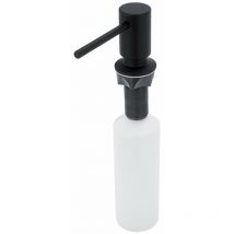 Altro - Dispenser di disinfettante o sapone liquido, incorporato, 350 ml, nero opaco unc 4031V-90 - Nimco