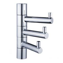 Bormo - Crochet triple, pivotant, chrome br 11099-3-26 - Nimco