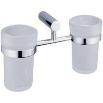 Bormo - Porte-verre double, chromé br 11058DW-26 - Nimco