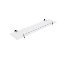 Nimco Bormo - Tablette, longueur 500 mm, verre dépoli/chrome BR 11091BX-50-26
