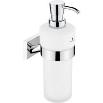 Nimco - Keira - Distributeur de savon avec support, verre mat / chrome ke 22031W-26