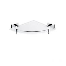 Nimco - Keira - Tablette d'angle, verre dépoli/chrome ke 22091RBX-26