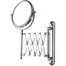 Nimco - Miroir de maquillage - Miroir cosmétique mural, laiton zr 3992B-26