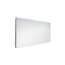 Nimco - Miroirs - Miroir avec éclairage led, 1000x600 mm, aluminium zp 8004
