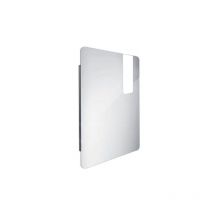 Nimco - Miroirs - Miroir avec éclairage led, 600x800 mm, aluminium zp 25002