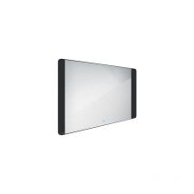 Nimco - Miroirs - Miroir avec lumière led, 1000x600 mm, capteur tactile, aluminium/noir zpc 42004V-90