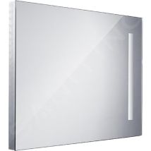 Nimco - Miroirs - Miroir de salle de bains série 1000 rétro-éclairé par led, 600 x 800 mm, carré, aluminium zp 1002