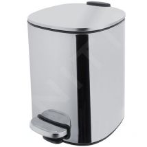 Poubelles - Poubelle 5 l, acier inoxydable kos 9005-18 - Nimco