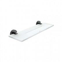 Unix - Ablage, 40 cm, Plexiglas/schwarz matt unc X440-90 - Nimco