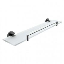 Unix - Ablage, 60 cm, Plexiglas/schwarz matt unc X460-X-90 - Nimco