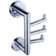 Unix - Dreifachhaken, drehbar, verchromt un 13099-26 - Nimco