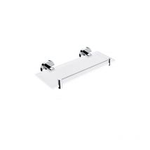 Nimco Unix - Etagère avec parc, 30 cm, verre dépoli/chrome UN 13091BX-30-26