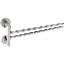 Unix - Handtuchhalter drehbar, Länge 41 cm, Edelstahl gebürstet unm 13096-10 - Nimco
