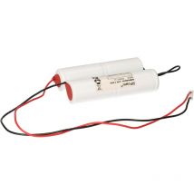 NiMH Akku 4,8V 2,4Ah kompatibel f. EB-Leuchten 8W3h NLxxx833