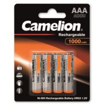 NiMH-Micro-Akku 1000 mAh, 4 Stück - Camelion