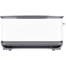 Ninja 3-in-1 Toaster 2400 Watt Multifunktionales Gerät für Toasten Grillen Backen Weiß